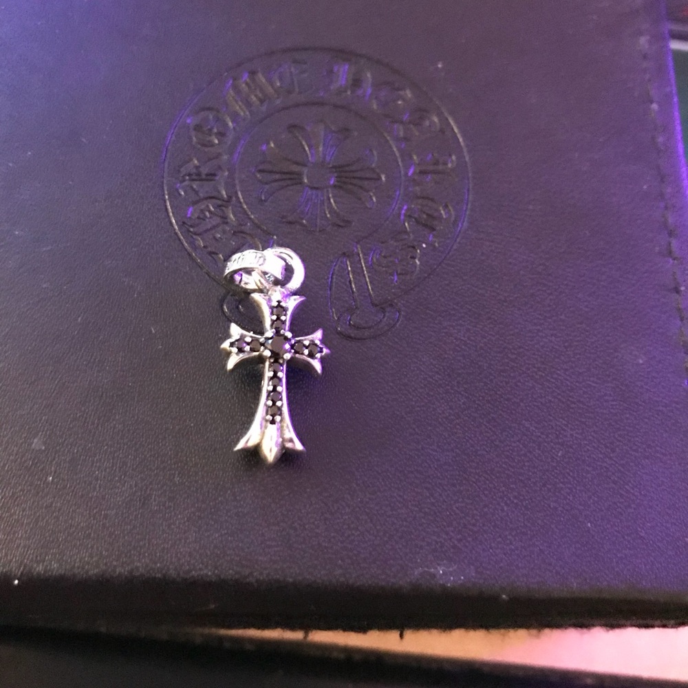 Chrome Hearts Black Diamond Pendant